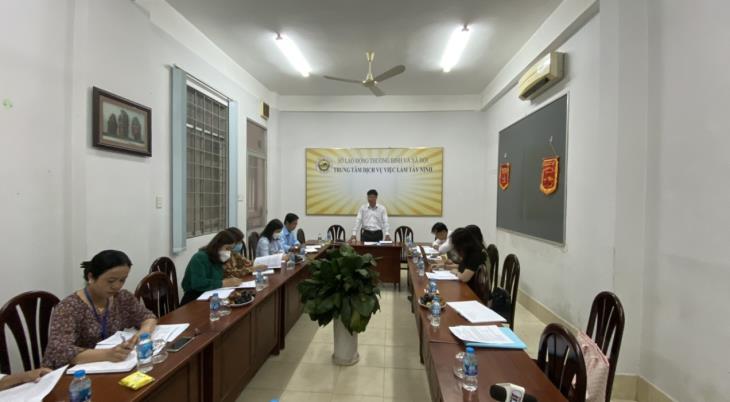 Đoàn khảo sát số 1 của Ban Văn hóa - Xã hội HĐND tỉnh: Khảo sát công tác đào tạo nghề cho lao động nông thôn tại Trung tâm Dịch vụ việc làm