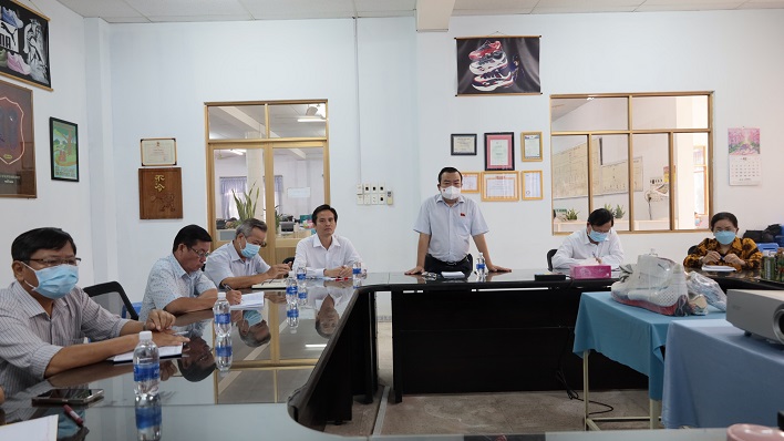 Đoàn ĐBQH tỉnh Tây Ninh Khảo sát tình hình khó khăn của doanh nghiệp và người lao động hiện nay