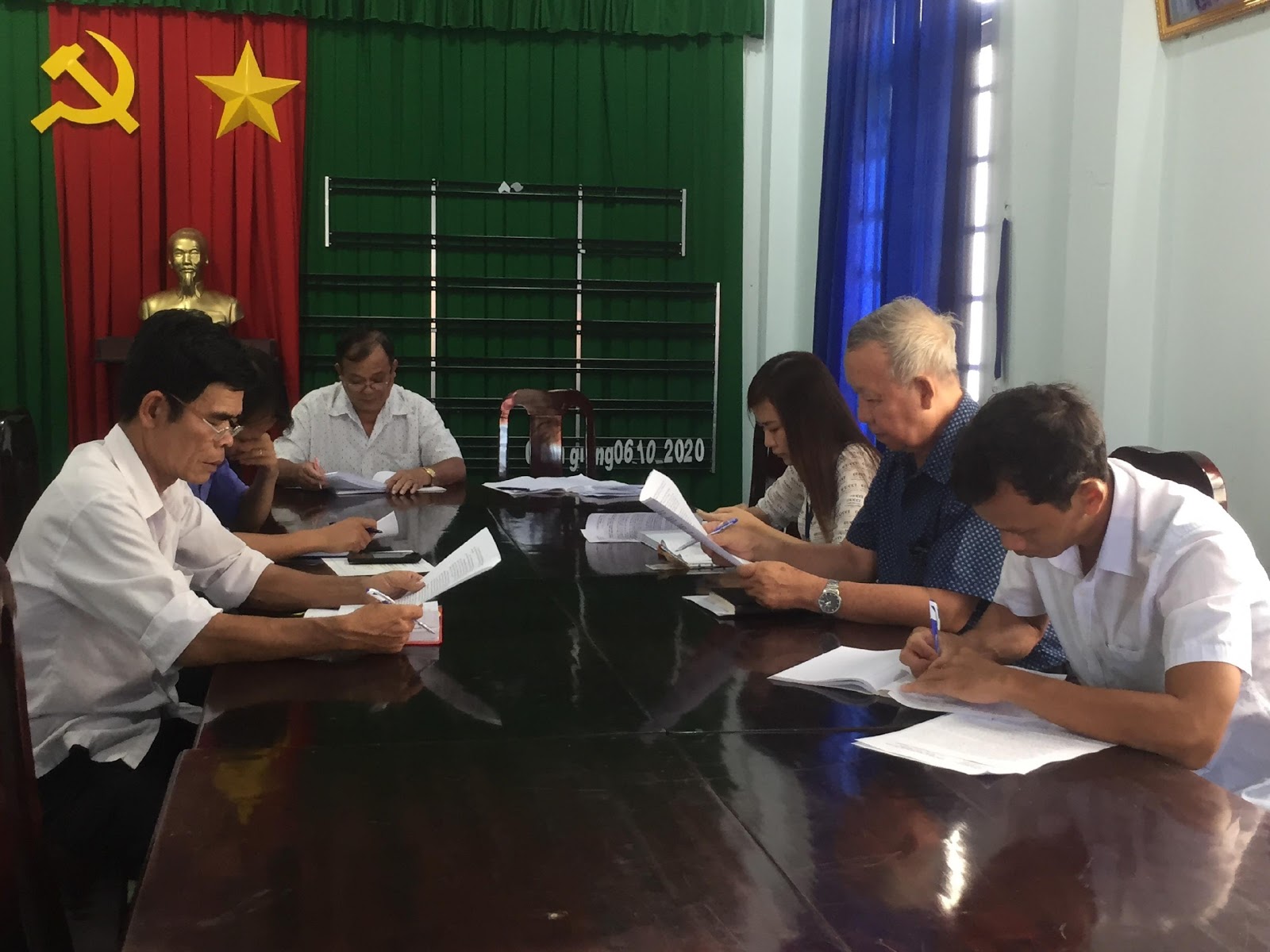 ​  Thường trực Hội đồng nhân dân xã Cẩm Giang, huyện Gò Dầu giám sát về tổ chức thực hiện kết luận phiên chất vấn tại kỳ họp thứ 11