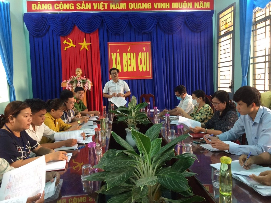 ​  Thường trực HĐND huyện Dương Minh Châu: Giám sát việc thực hiện duy trì Bộ tiêu chí xã đạt chuẩn nông thôn mới trên địa bàn huyện