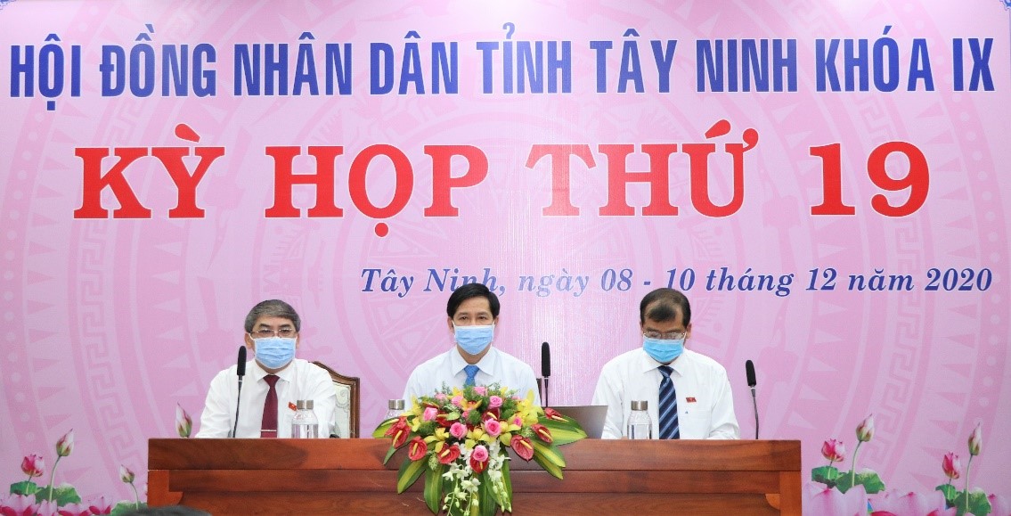 ​  Khai mạc Kỳ họp thứ 19, Hội đồng nhân dân tỉnh Tây Ninh khóa IX, nhiệm kỳ 2016-2021