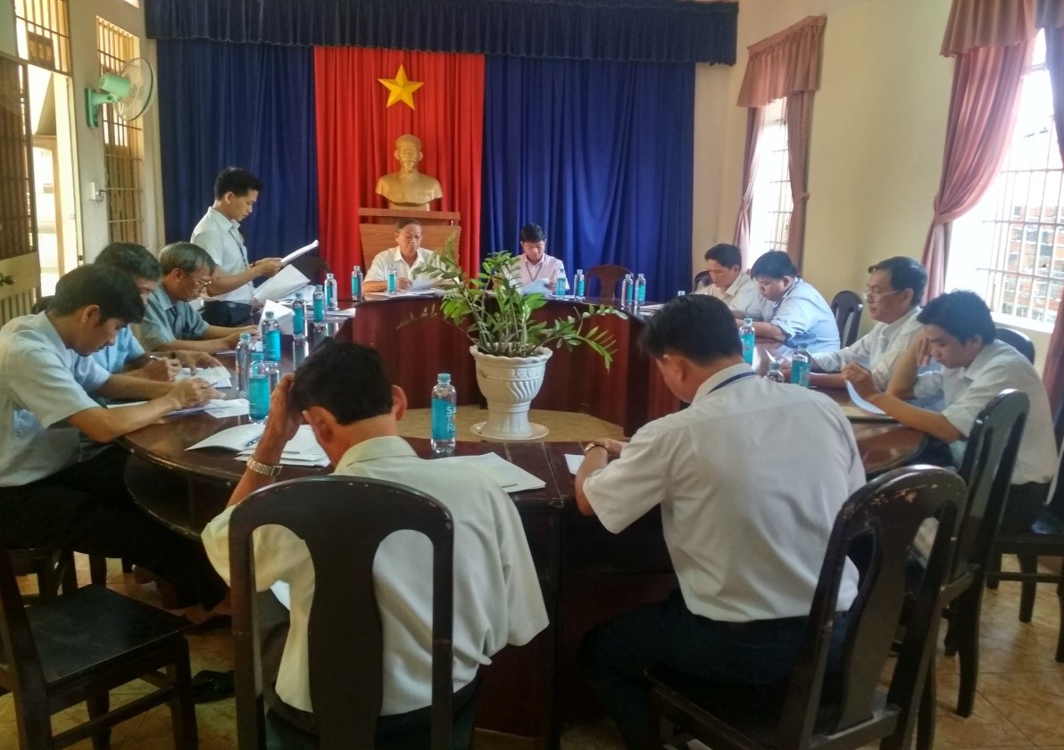Hội đồng nhân dân thị trấn Hòa Thành giám sát chuyên đề xây dựng tuyến đường văn minh đô thị