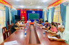 Thường trực Hội đồng nhân dân xã Trí Bình, huyện Châu Thành: Tổ chức họp thống nhất nội dung chương trình kỳ họp thứ 5
