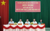 Đoàn đại biểu Quốc hội tỉnh Tây Ninh tiếp xúc cử tri sau Kỳ họp thứ 5,  Quốc hội Khóa XV tại Hội trường Sở Giáo dục và Đào tạo