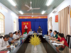 Hội đồng nhân dân (HĐND) xã Trường Đông, thị xã Hòa Thành  họp liên trực chuẩn bị kỳ họp thứ 7 Hội đồng nhân dân xã,  nhiệm kỳ 2021-2026