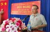 Đoàn đại biểu Quốc hội tỉnh Tây Ninh tiếp xúc cử tri tại cụm xã  tại huyện Châu Thành sau kỳ họp thứ 6, Quốc hội khóa XV