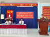 Ủy ban nhân dân xã Bàu Đồn tiến hành kỳ họp thứ 6