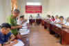 Thường trực HĐND xã Thạnh Tân tổ chức phiên giải trình về công tác đảm bảo an ninh trật tự trên địa bàn xã