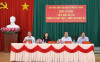 Đoàn đại biểu Quốc hội tỉnh Tây Ninh tiếp xúc cử tri trước Kỳ họp thứ 7, Quốc hội khóa XV tại Hội trường Sở Giáo dục và Đào tạo