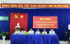 Đại biểu HĐND tỉnh đơn vị huyện Châu Thành tiếp xúc cử tri trước Kỳ họp giữa năm 2024 HĐND tỉnh Khoá X, nhiệm kỳ 2021-2026 tại xã Long Vĩnh