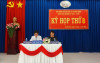 Hội đồng nhân dân xã Thanh Điền, huyện Châu Thành: Tổ chức Kỳ họp thứ 8 Hội đồng nhân dân xã Khóa XII nhiệm kỳ 2021 - 2026
