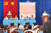 Đại biểu HĐND tỉnh tiếp xúc cử tri trước kỳ họp thứ 21 HĐND tỉnh tại huyện Gò Dầu