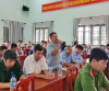 Tổ Đại biểu Hội đồng nhân dân tỉnh đơn vị huyện Châu Thành tiếp xúc cử tri trước Kỳ họp thứ 21 Hội đồng nhân dân tỉnh Khóa X, nhiệm kỳ 2021-2026 tại xã An Cơ