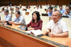 Quốc hội thảo luận tại hội trường về Dự thảo Nghị quyết về thí điểm một số cơ chế, chính sách đặc thù phát triển thành phố Hải Phòng và dự kiến Chương trình giám sát của Quốc hội năm 2026